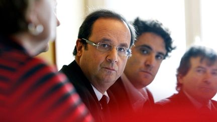François Hollande esquisse son programme dans la perspective des primaires du PS. (AFP - PAtrick Bernard)