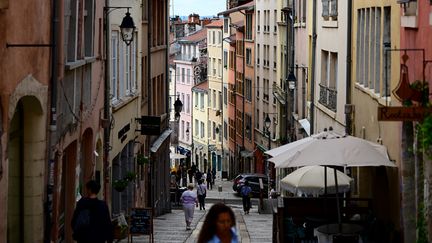 Le quartier de la Croix Rousse, à Lyon. (EMMANUEL DUNAND / AFP)