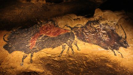 L'une des reproductions d'art pariétal de Lascaux III
 (PHOTOPQR/SUD OUEST)