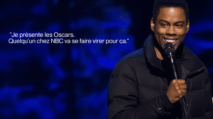 Chris Rock au Beacon Theatre de New York, le 28 février 2015.&nbsp; (CHARLES SYKES / AP / SIPA)