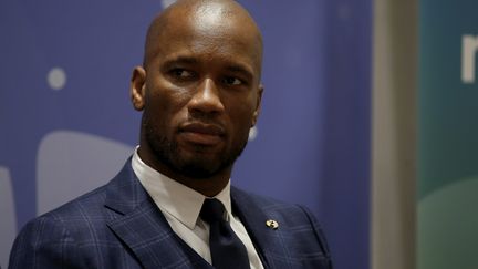 Le footballeur Didier Drogba, à Monaco, le 12 décembre 2019. (JEAN FRANCOIS OTTONELLO / MAXPPP)