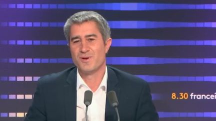 Le député ex-LFI, François Ruffin, le 21 novembre 2024 sur franceinfo. (FRANCEINFO / RADIO FRANCE)