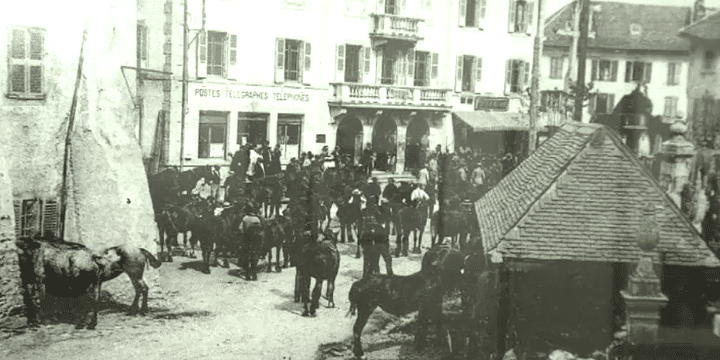 La première photographie historique de la famille Tops Socquet prise en 1915.
 (capture d&#039;écran France 3 / Culturebox)