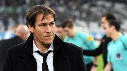 Rudi Garcia a des maux de tête avec son OM (BORIS HORVAT / AFP)