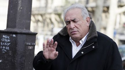 Dominique Strauss-Kahn, le 10 d&eacute;cembre 2012, &agrave; Paris. (KENZO TRIBOUILLARD / AFP)