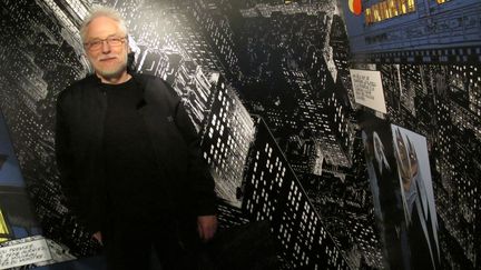 Andreas dans l'exposition qui lui est consacrée à Angoulême
 (Laurence Houot/ Culturebox)