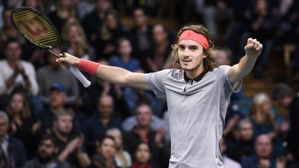 Stefanos Tsitsipas (ERIK SIMANDER / TT NEWS AGENCY)