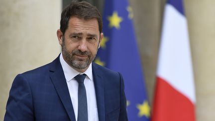 Christophe Castaner, porte-parole du gouvernement, à l'Elysée le 7 juin 2017. (BERTRAND GUAY / AFP)