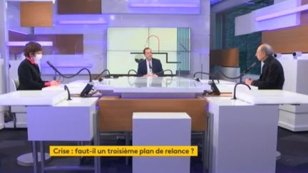 Les débats de l'éco du&nbsp;dimanche 10 janvier 2021. (FRANCEINFO)