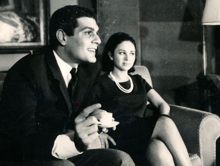 Omar Sharif et son épouse, Faten Hamama, en 1966
 (AFP PHOTO / HO /MENA)