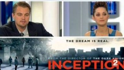 Marion Cotillard et Leonardo di Caprio dans Inception
 (Culturebox)