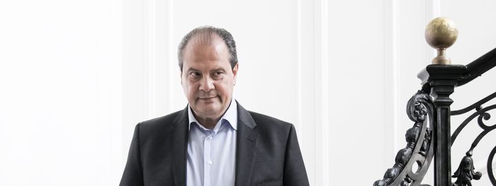 Jean-Christophe Cambadélis, le 29 mai 2017, au siège du Parti socialiste, rue de Solférino à Paris. (MAXPPP)