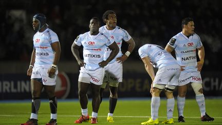 La déception des Racingmen (ANDY BUCHANAN / AFP)