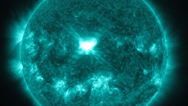 &nbsp; (Image mise en ligne par la Nasa © NASA/SDO)