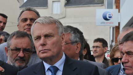 Le Premier ministre, Jean-Marc Ayrault, le 15 juin 2012 &agrave; Ancenis (Loire-Atlantique). (FRANK PERRY / AFP)