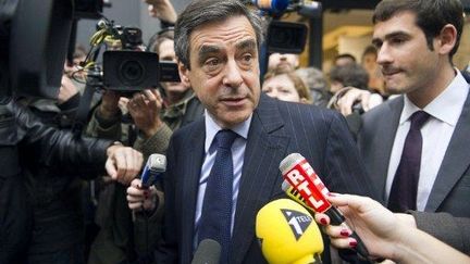 François Fillon brigue la présidence de l'UMP (LIONEL BONAVENTURE / AFP)