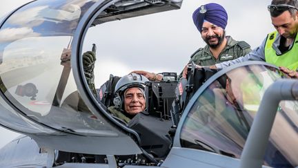 Le premier avion Rafale avait été livré à l'Inde le 18 octobre 2019. (BONNAUD GUILLAUME / MAXPPP)