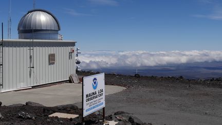 L'observatoire de Mauna Loa, le 24 mai 2019, à Hawaï (Etats-Unis). (SUSAN COBB/AP/SIPA)