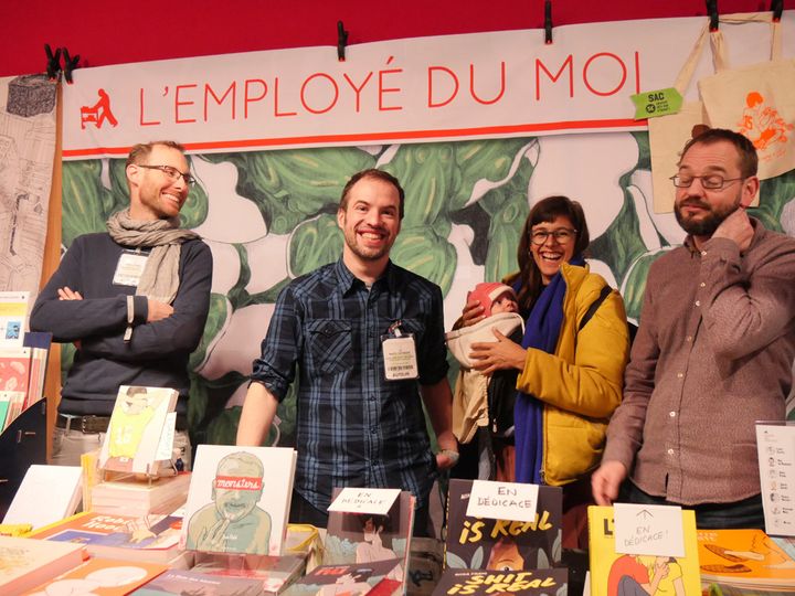 Stand Employé du Mois Angoulême 2017
 (laurence Houot / Culturebox)