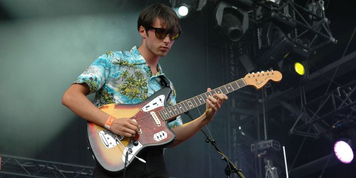 Sasha de La Femme à Rock en Seine, avant son exploit.
 (Clément Martel)