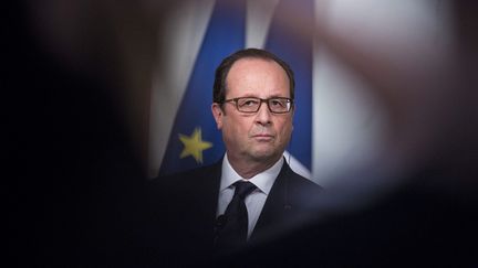 &nbsp; (François Hollande à mi-mandat jeudi © Maxppp)