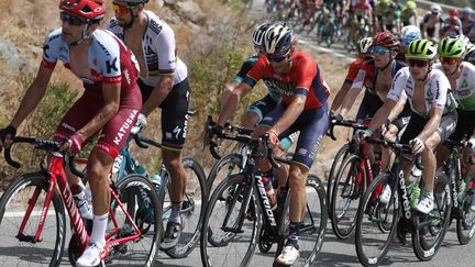 Vincenzo Nibali sur la 3e étape de la Vuelta 2018 (LUIS ANGEL GOMEZ / BETTINIPHOTO)