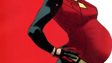 Couverture &nbsp;de la prochaine &eacute;dition du comic Marvel&nbsp;"Spider-Woman", &agrave; para&icirc;tre en octobre 2015.&nbsp; (MARVEL )