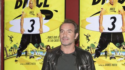 L'acteur français Jean Dujardin sur l'avant première du film Brice 3 au Cinéma Pathé Lingostière à Nice le 16 septembre. (SYSPEO/SIPA)