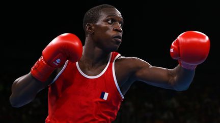 Souleymane Cissokho, l'un des héros de la boxe française à Rio. (? PETER CZIBORRA / REUTERS / X03812)