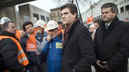 Arnaud Montebourg, le 30 novembre 2012. (FRED DUFOUR / AFP)