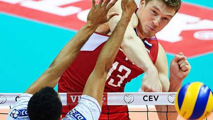 Le Russe Muserski transperce le contre d'Earvin Ngapeth