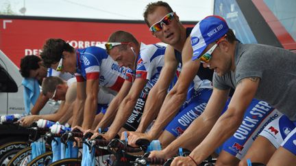 Tour de chauffe pour Tom Boonen et ses coéquipiers