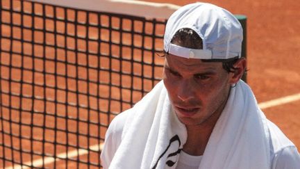 La déception de Rafael Nadal  (NESTOR J. BEREMBLUM / ESTADAO CONTEUDO)