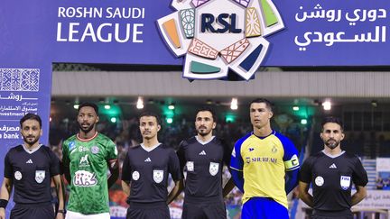 Cristiano Ronaldo avec l'équipe saoudienne Al Nassr le 27 mai 2023. (STRINGER / ANADOLU AGENCY)