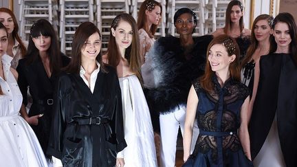 Les filles du défilé été 2016 d'Alexis Mabille 
 (PIXELFORMULA / SIPA/SIPA)