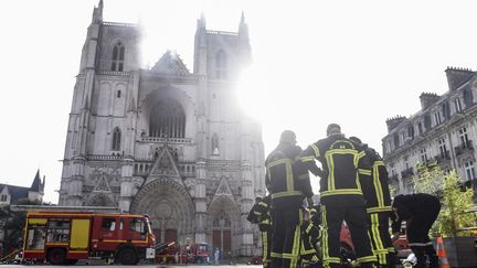 Nantes : un incendie à la cathédrale Saint-Pierre et Saint-Paul