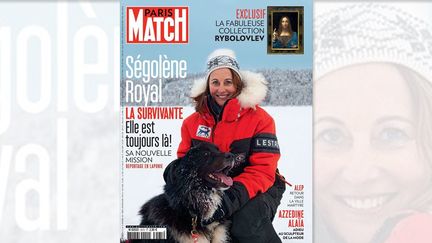 Ségolène Royal fait la couverture de Paris Match, en novembre 2017. (PARIS MATCH)