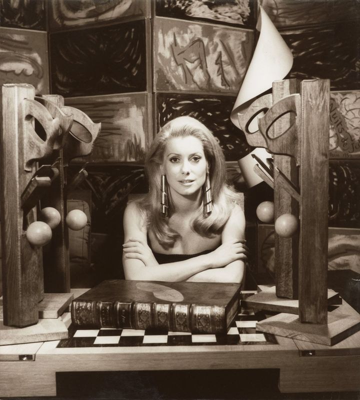 Catherine Deneuve, 1968 by Man Ray Private Lender 
 (Man Ray Trust ARS-ADAGP / DACS )