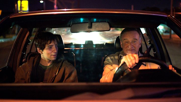 Roberto Aguire et Robin Williams dans "Boulevard" de Dito Montiel
 (PRO-FUN MEDIA)