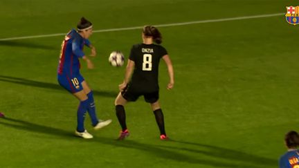 L'attaquante du FC Barcelone, Jennifer Hermoso