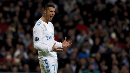 Le Portugais Cristiano Ronaldo, à Madrid (Espagne), le 6 décembre 2017. (GUILLERMO MARTINEZ / ANADOLU AGENCY / AFP)