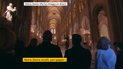 VIDEO. Réouverture de Notre-Dame : découvrez les premières images de l'intérieur restauré de la cathédrale