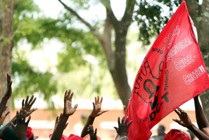 Meeting du mouvement d'opposition MDC à Harare le 21 janvier 2018  (REUTERS/Philimon Bulawayo)