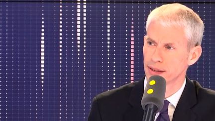 Franck Riester, ministre de la Culture, invité de franceinfo mercredi 29 mai 2019. (FRANCEINFO / RADIOFRANCE)