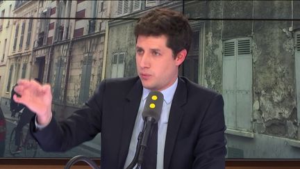 Le ministre de la Ville et du Logement, invité du "8h30 Fauvelle-Dély", mercredi 9 janvier 2019. (FRANCEINFO / RADIOFRANCE)