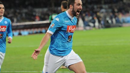 Gonzalo Higuain, l'arme de Naples (FRANCO ROMANO / NURPHOTO)