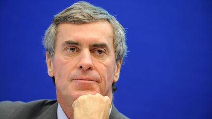 Le ministre d&eacute;l&eacute;gu&eacute; au Budget, J&eacute;r&ocirc;me Cahuzac, lors d'une conf&eacute;rence de presse &agrave; Paris, le 1er octobre 2012. (WITT / SIPA)