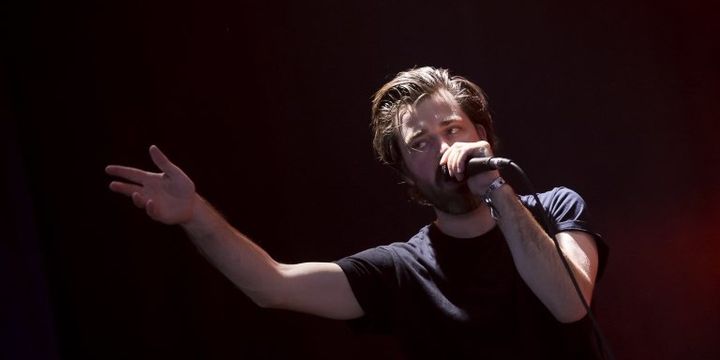 Jinte Deprez, alias J.Bernardt en concert au festival Dranouter en 2017
 (KRISTOF VAN ACCOM / BELGA MAG / BELGA)