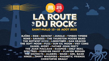  (Affiche La route du Rock - affiche)