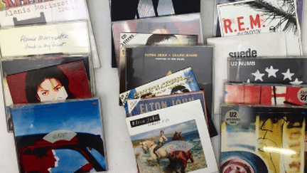 Vinyles d'Europe1 vendus chez Art Richelieu, le 31 mars 2019
 (Art Richelieu)